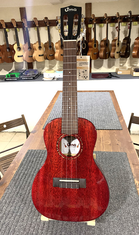 Укулеле Концерт UMA UK-20SC-RED с чехлом в комплекте